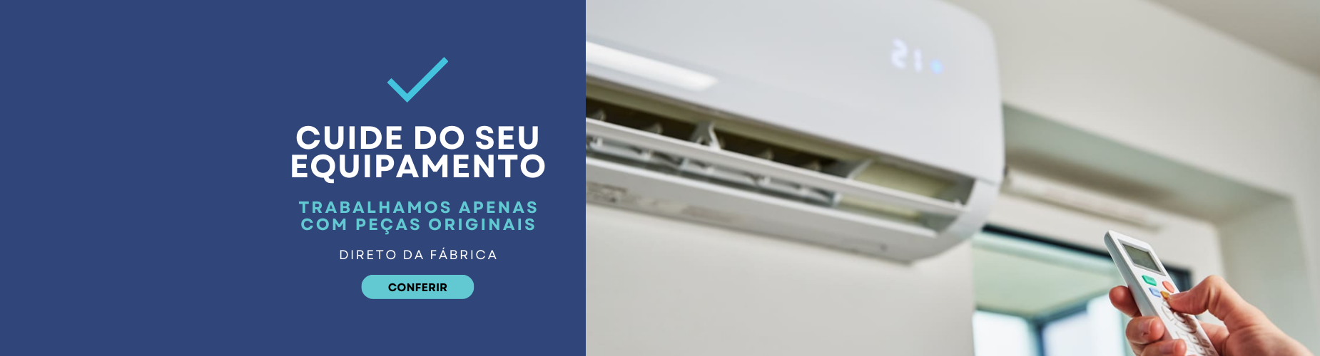 Cuide do seu equipamento